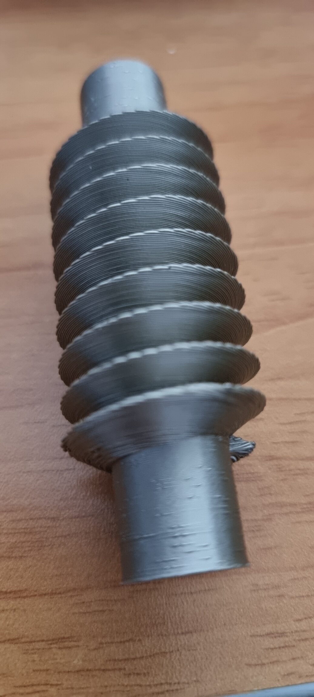 Nachgedrucktes Schneckenrad