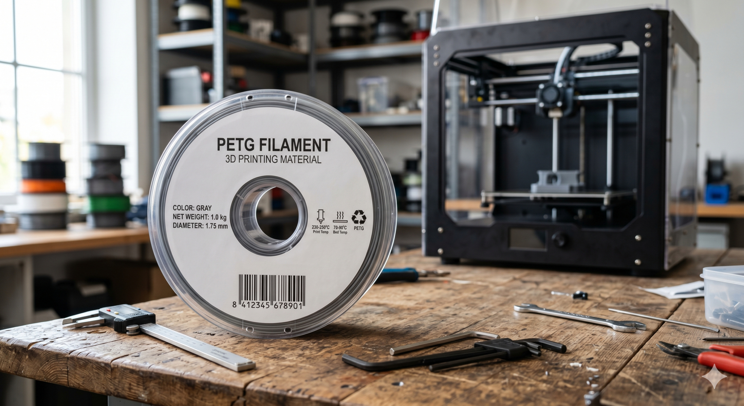 PETG Filamentrolle Scaled