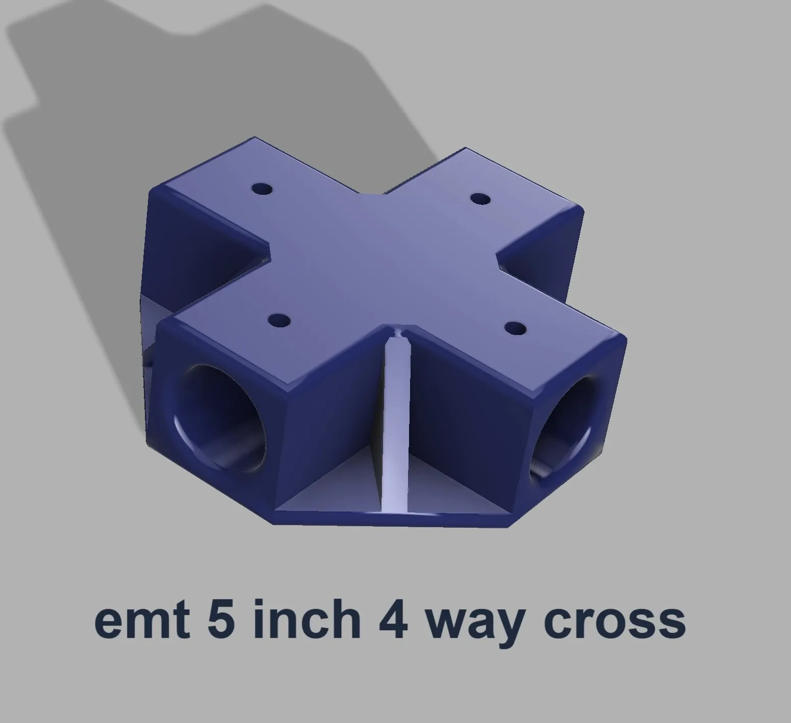 emt 5 inch 4 way cross emt 5 inch 4 way cross