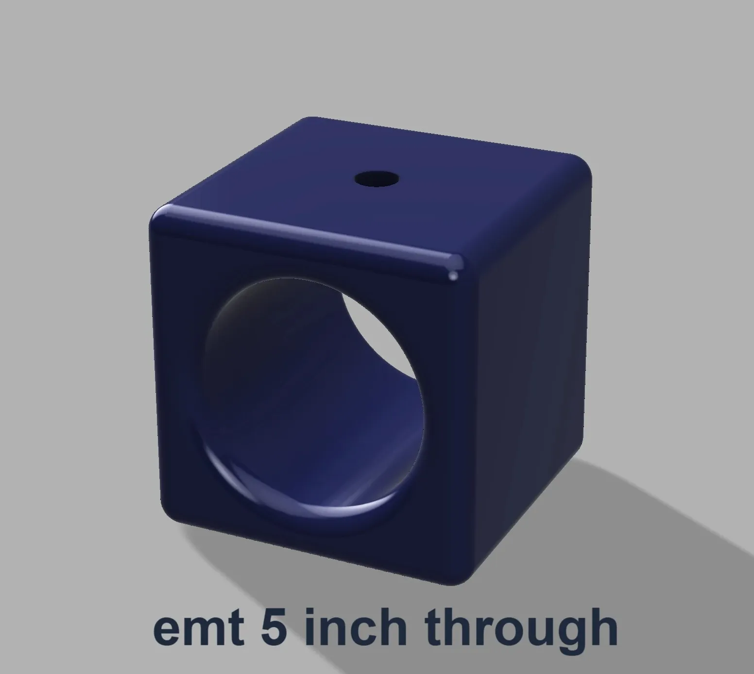 emt 5 inch test through emt 5 inch test through