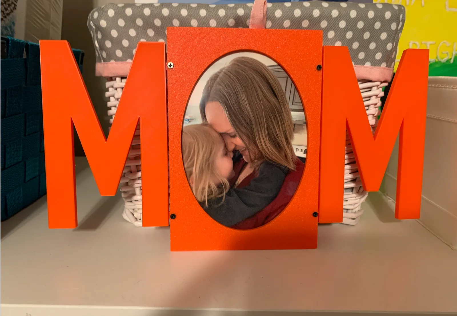 MOM Bilderrahmen Muttertag | Personalisiertes Geschenk