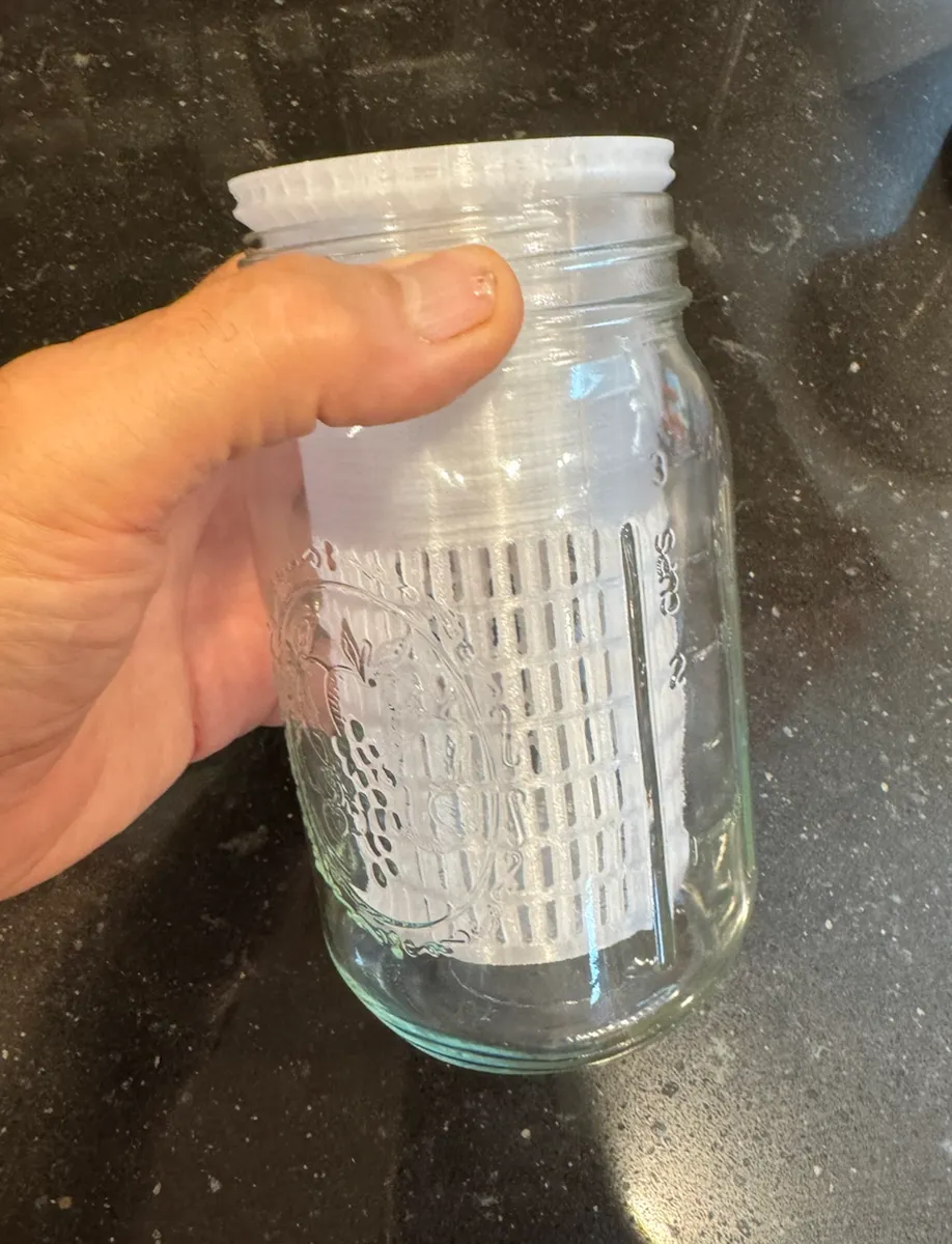 Kefir-Sieb für Mason Jars | Innovativer Kefir-Lifter - image6 Kefir-Sieb für Mason Jars | Innovativer Kefir-Lifter – Bild 8