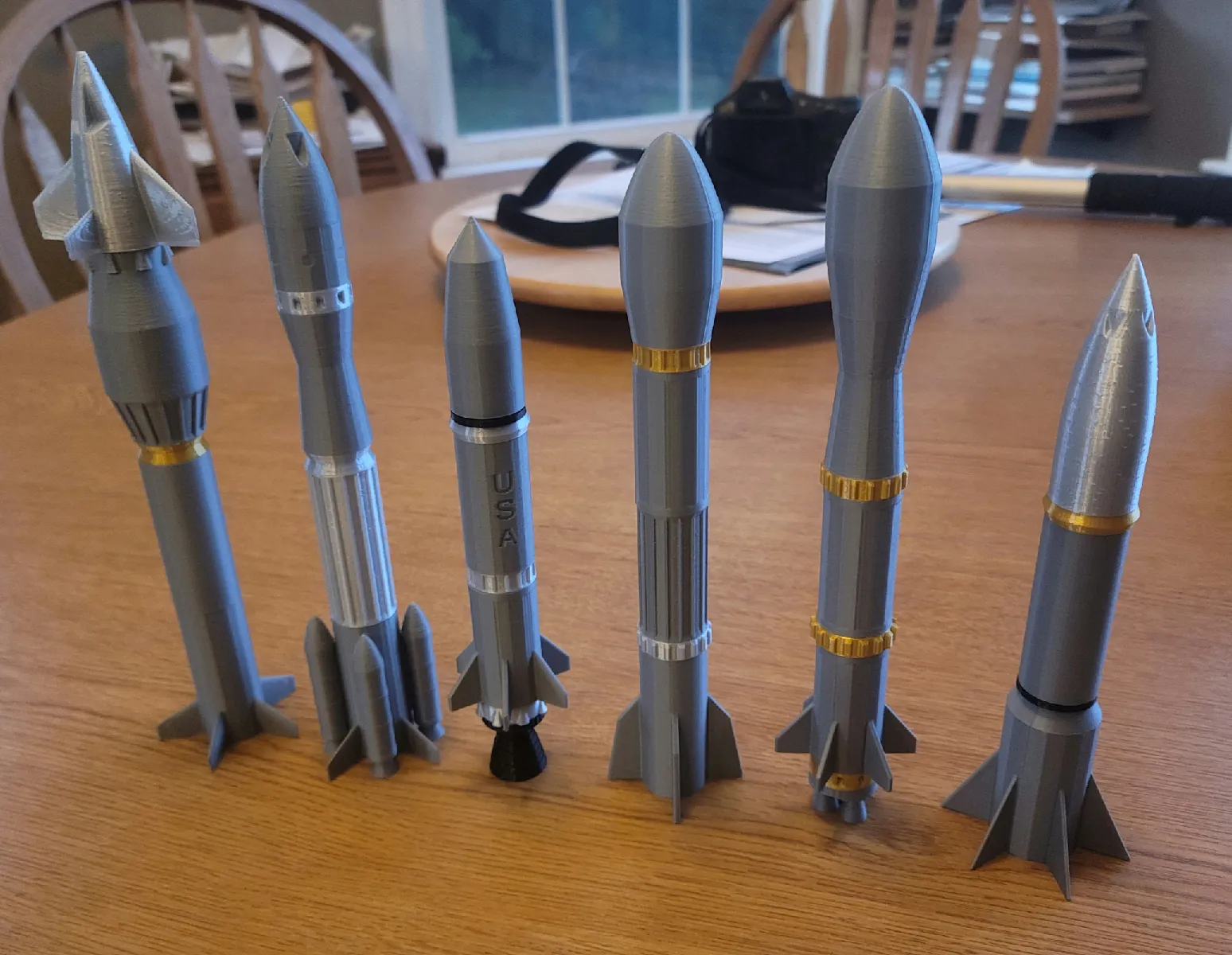 Modulares Raketen-System | 3D-Druck Spielzeug Set