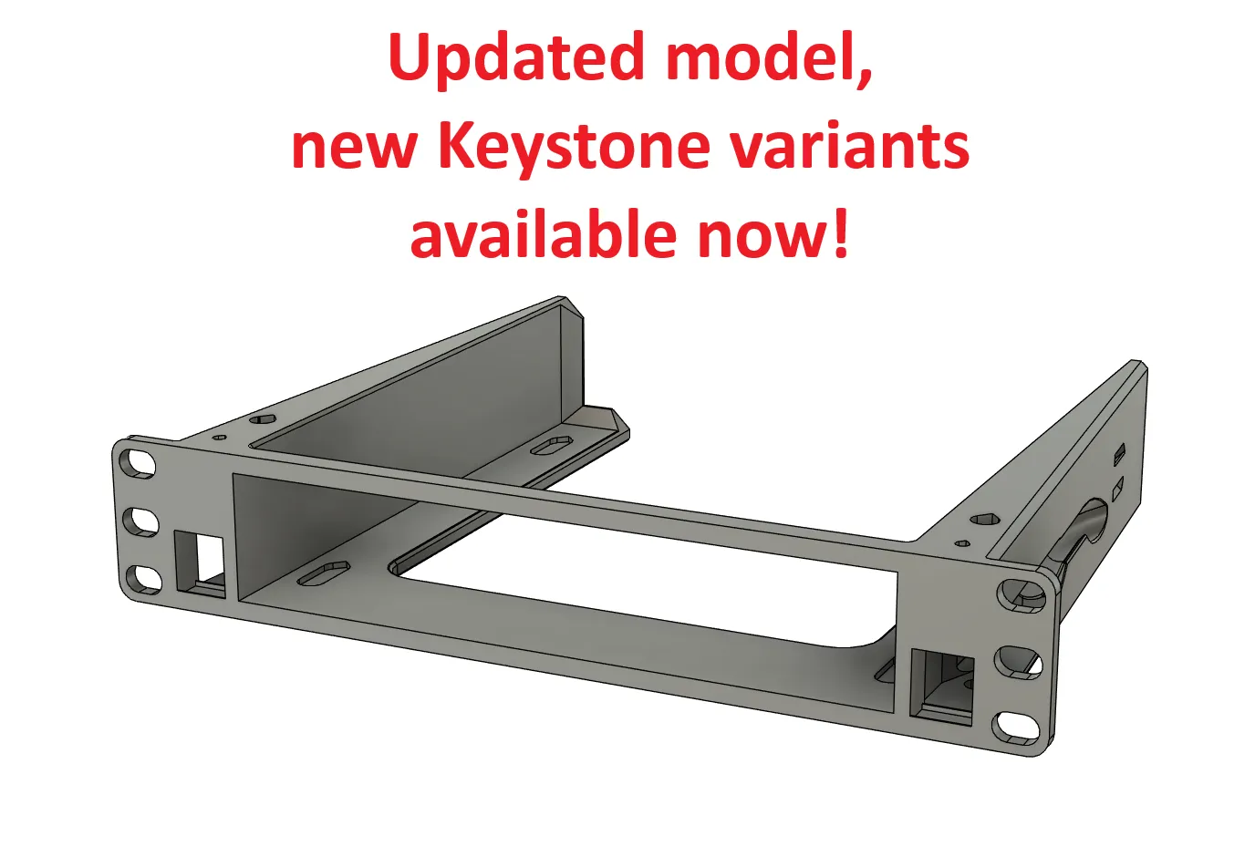 Lenovo ThinkCentre Tiny 10" Rack Mount | Keystone Halterung
