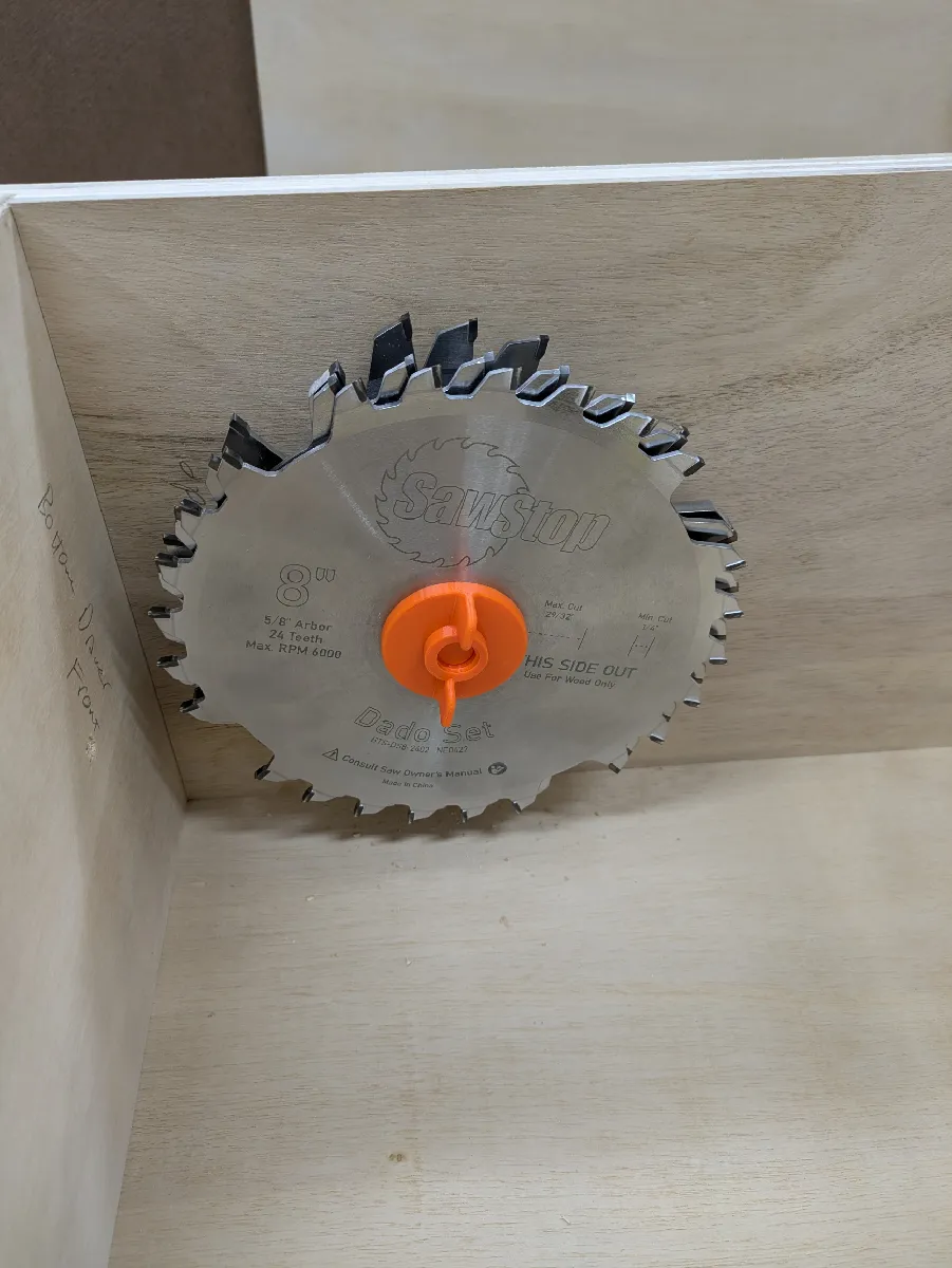 SawStop Dado Set Halterung | Werkstatt-Organisation
