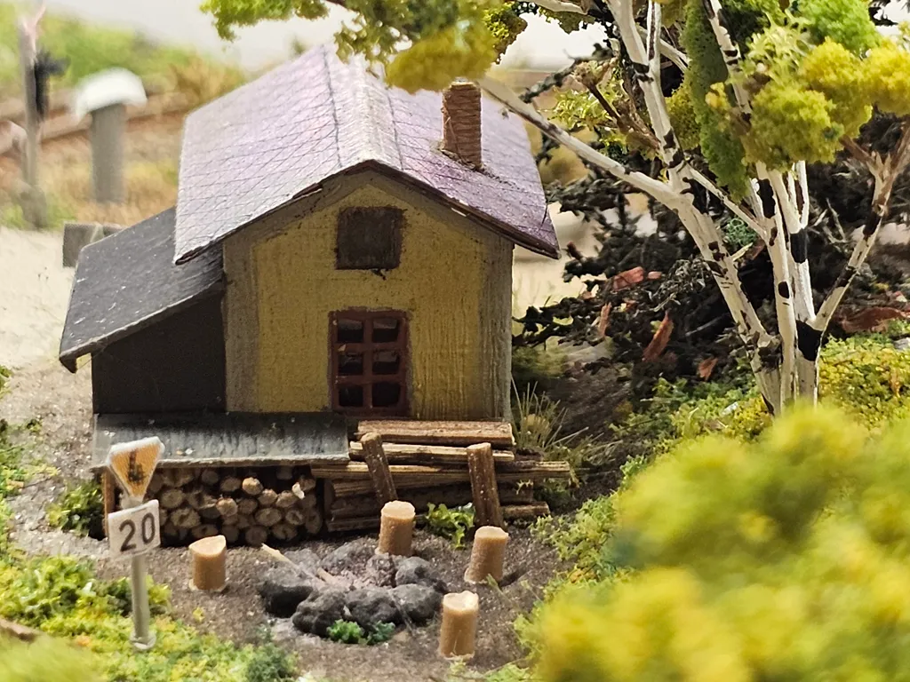 Z-Spur Bahnwärterhaus 1:220 | Modellbau Miniatur