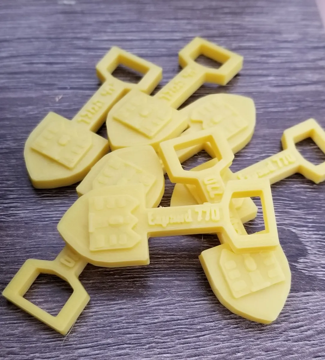 Expand 770 Schaufel Anstecker | Judaika Sammlerstück