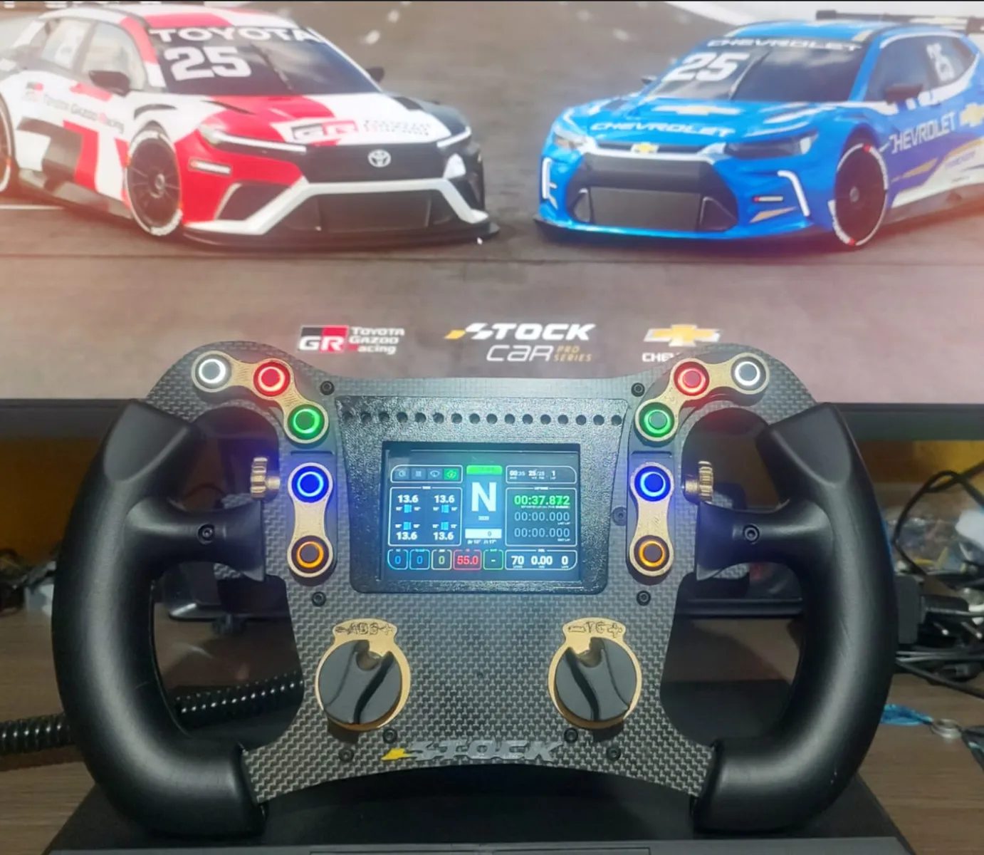 Stock Car Brasil Simracing Lenkrad DIY-Kit