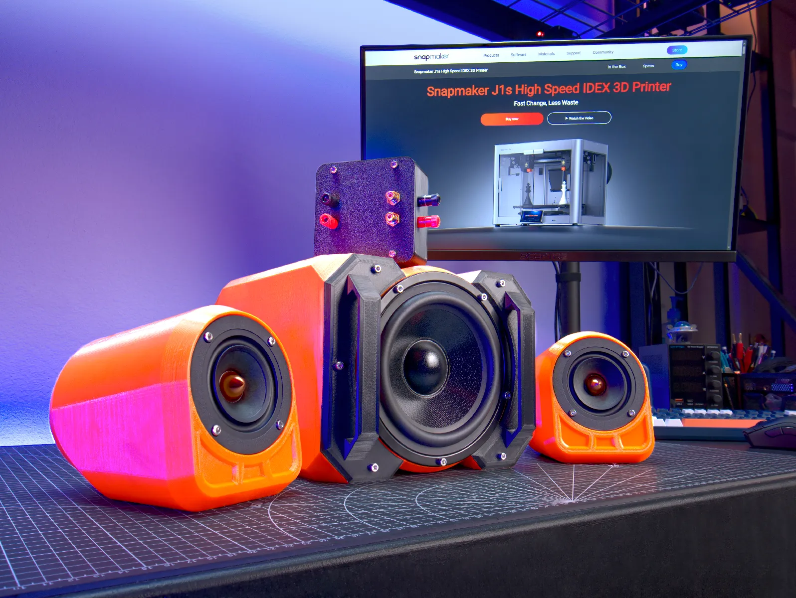 HexiBox Motor Lautsprecher-Gehäuse | High-End Audio DIY