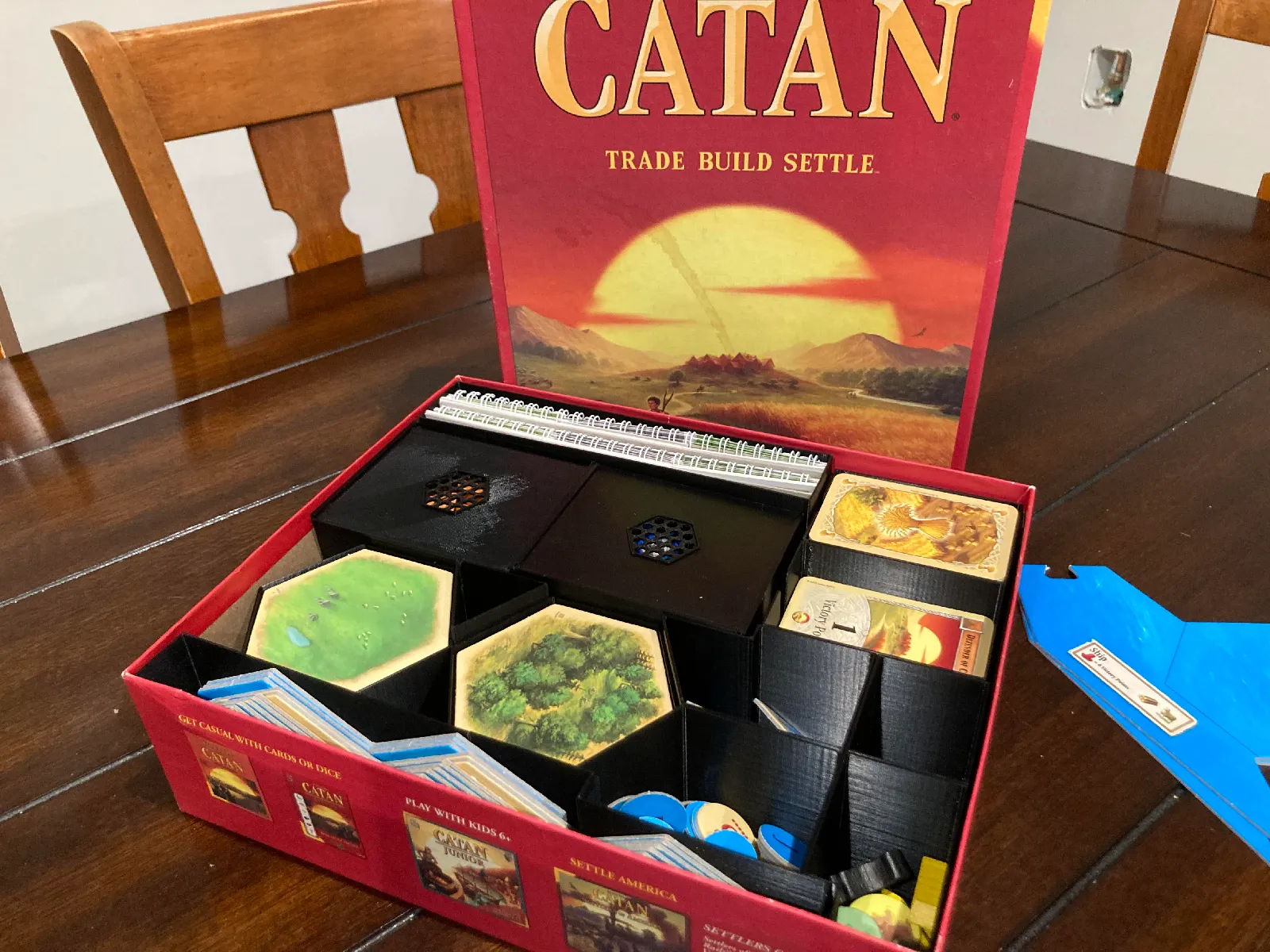 Catan Brettspiel Organizer | Box-Einsatz für Erweiterungen