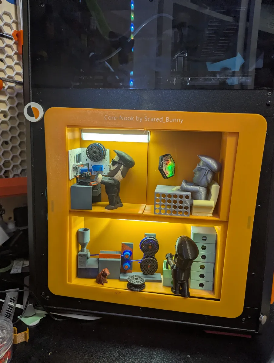 CoreNookOne Diorama Gehäuse | 3D-Druck Sammlerstück