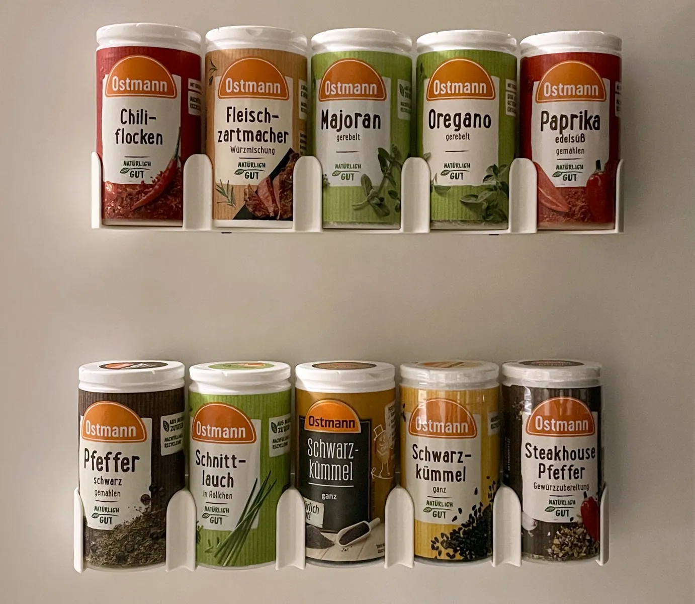 Ostmann Gewürzregal für Wand & Schranktür