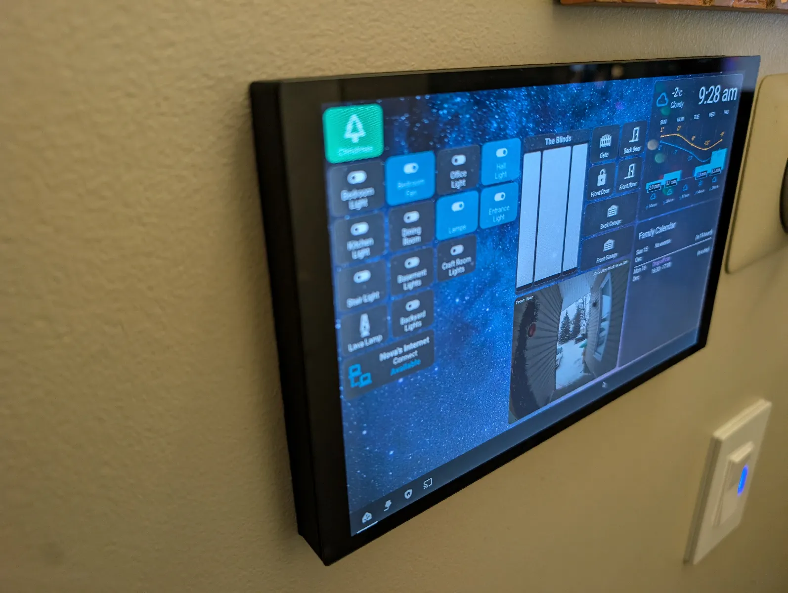 Waveshare 10.1DP-CAPLCD Wandhalterung | Smart Home Display