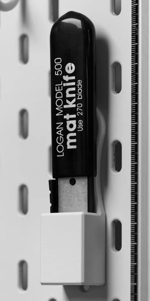 Logan 500 Mat Cutter Halterung | IKEA Skadis Organizer