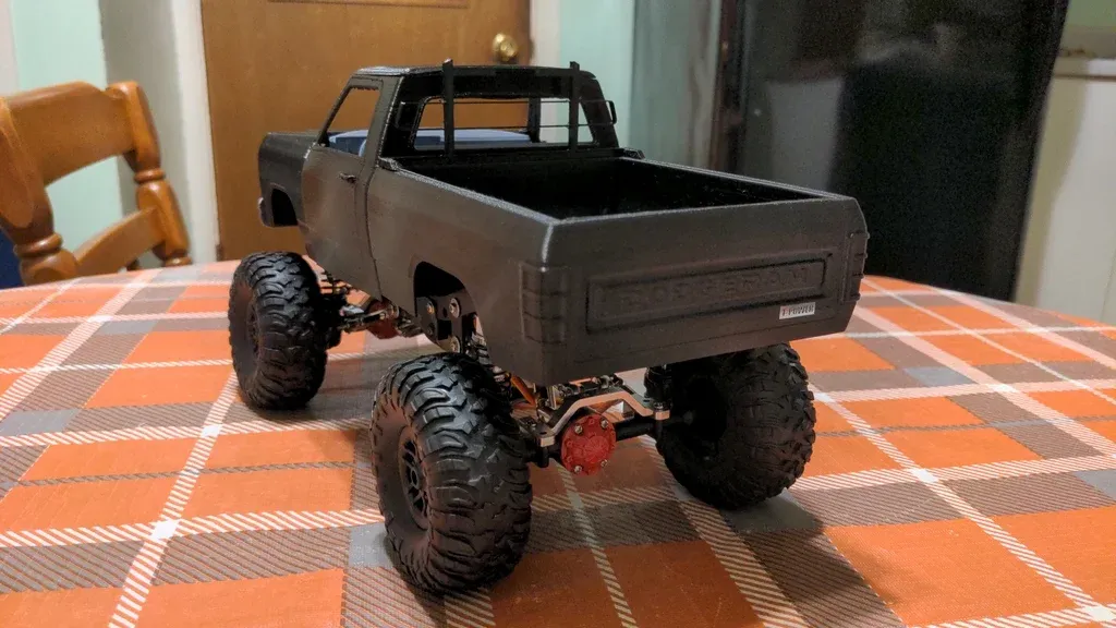 RC Dodge Ram Karosserie 1:16 | WPL Chassis Zubehör - image5 RC Dodge Ram Karosserie 1:16 | WPL Chassis Zubehör – Bild 5