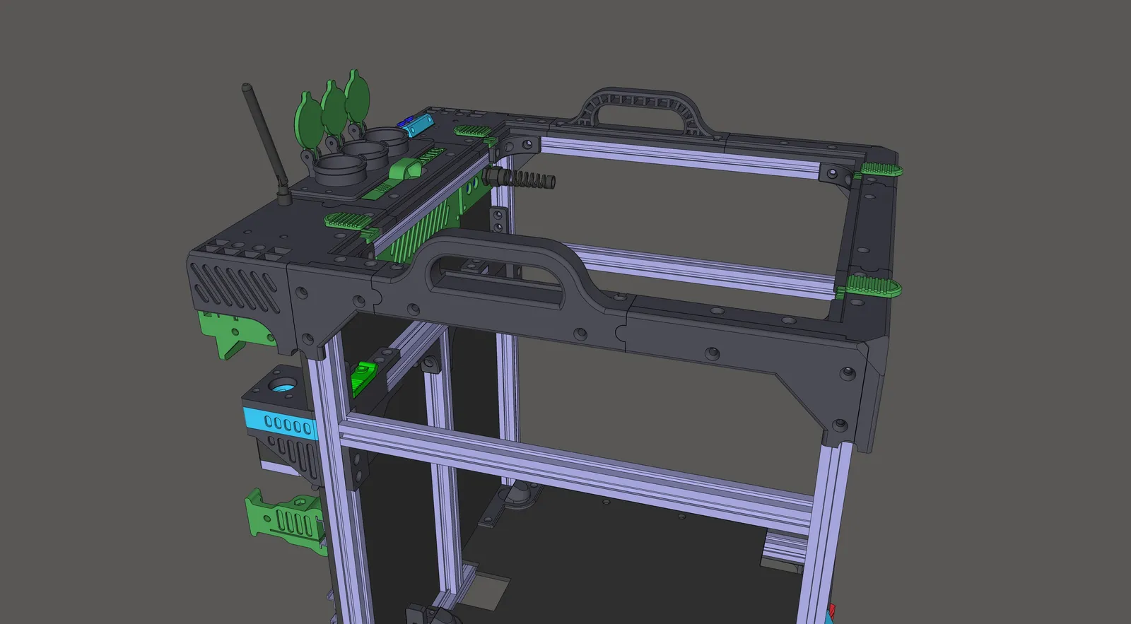 Sandworm 3D-Drucker Chassis Top | Gehäuse-Oberteil Set