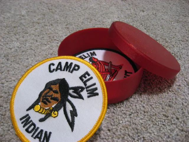 Patch-Aufbewahrungsbox 78mm | Organizer für Sammler-Patches