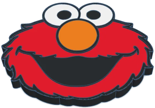 Elmo Sammlerfigur DIY-Rohling | Sesamstrasse Deko-Figur