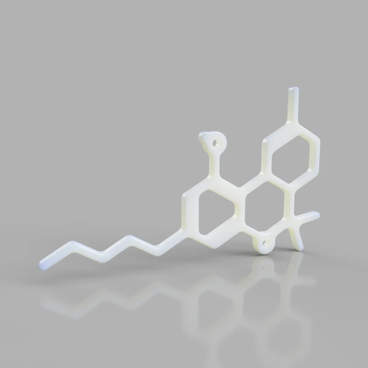 THC Molekül Modell | Wissenschaftliche Deko & Sammlerstück
