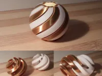 Spiral Ball Fidget Toy | Mechanisches Geduldsspiel & Deko