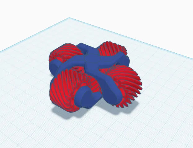 Five Geared Fidget Spinner | Mechanisches Zahnrad-Spielzeug