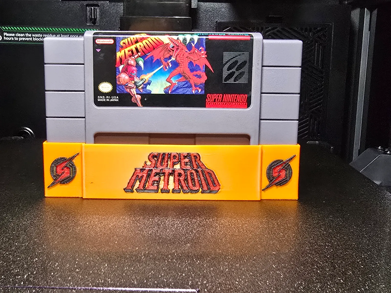 Super Metroid Staubschutz | SNES Game Cover & Schutzhülle