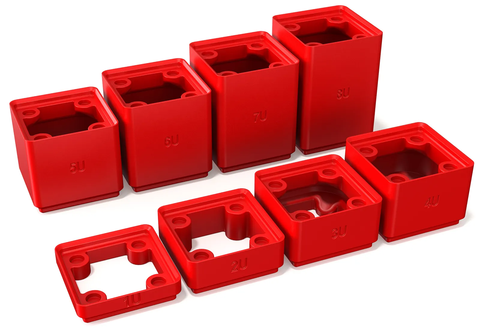 Gridfinity Base Riser 1x1 | Höhenausgleich für Organizer