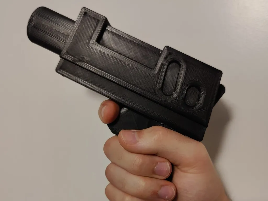 XXL Blaster Modell im Retro-Look | Sammlerstück & Cosplay