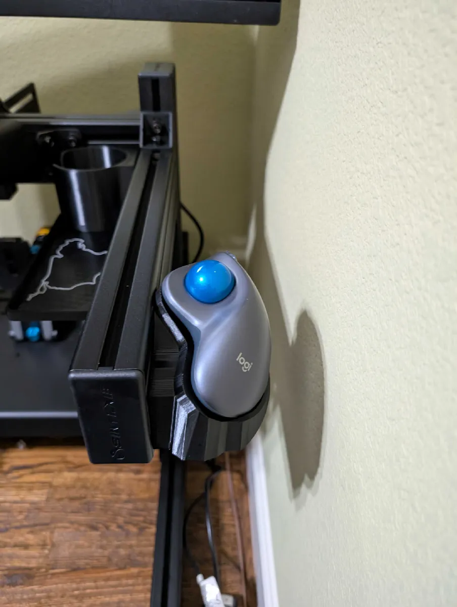 Logitech M570/M575 Trackball Halterung für Sim Rig 8020