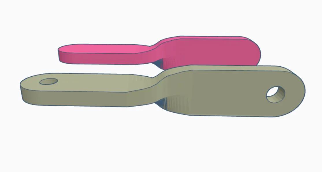Modularer Gelenkarm Twisted | Flexibler Verbinder mit Bohrung