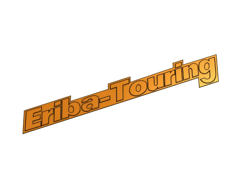 Eriba Touring Logo Ersatzteil | Wohnwagen Emblem Replik