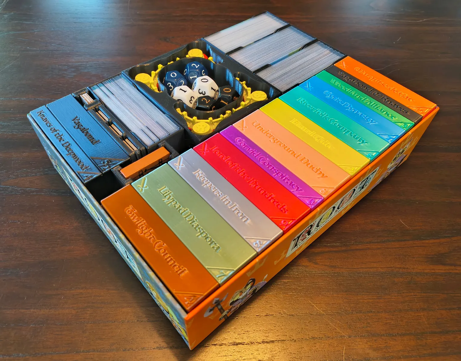 Root Brettspiel Organizer | All-in-One Aufbewahrungslösung
