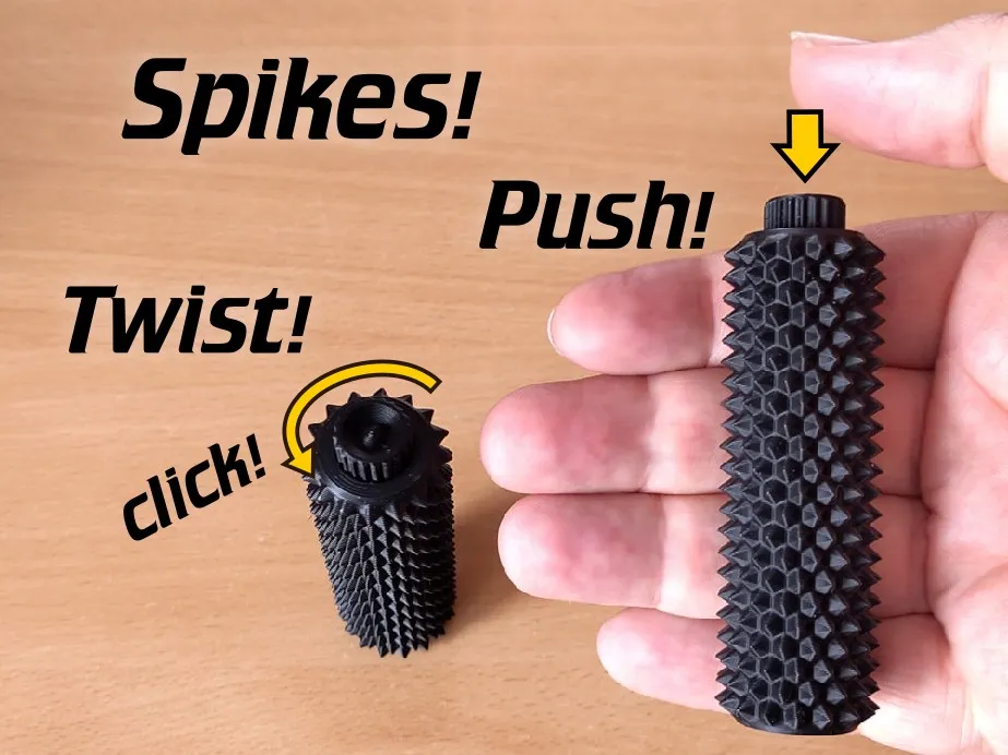 Spiky Clicky Stim Toy – ADHS Fidget Spielzeug