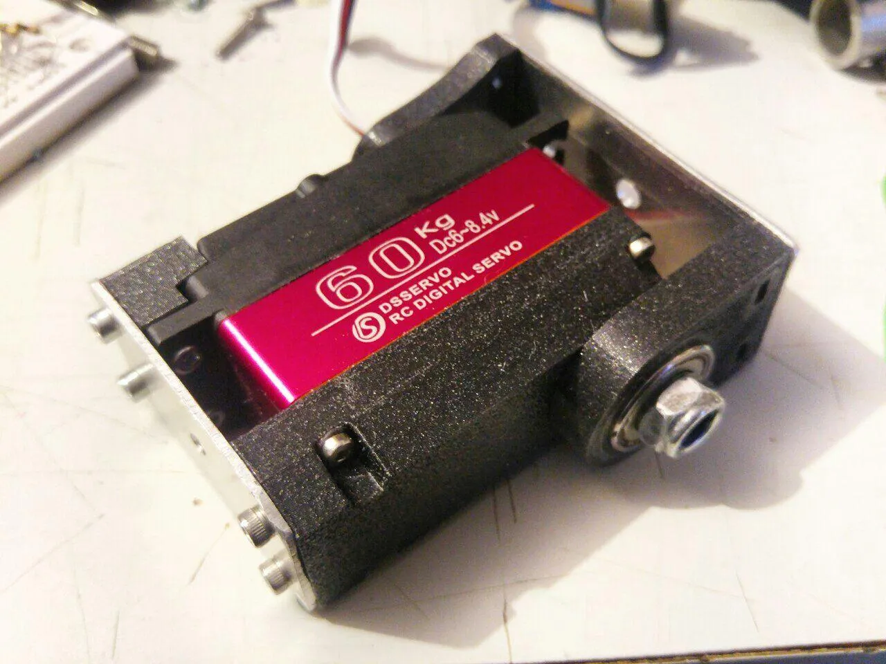 DS5160 60kg Servo U-Bracket Adapter | Robotik & Modellbau
