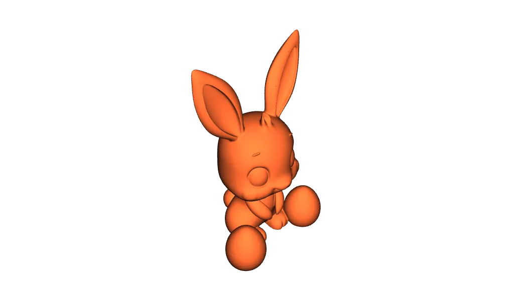 Osterhase Figur Deko | Süsser Hase als DIY-Rohling - image2 Osterhase Figur Deko | Süsser Hase als DIY-Rohling – Bild 2