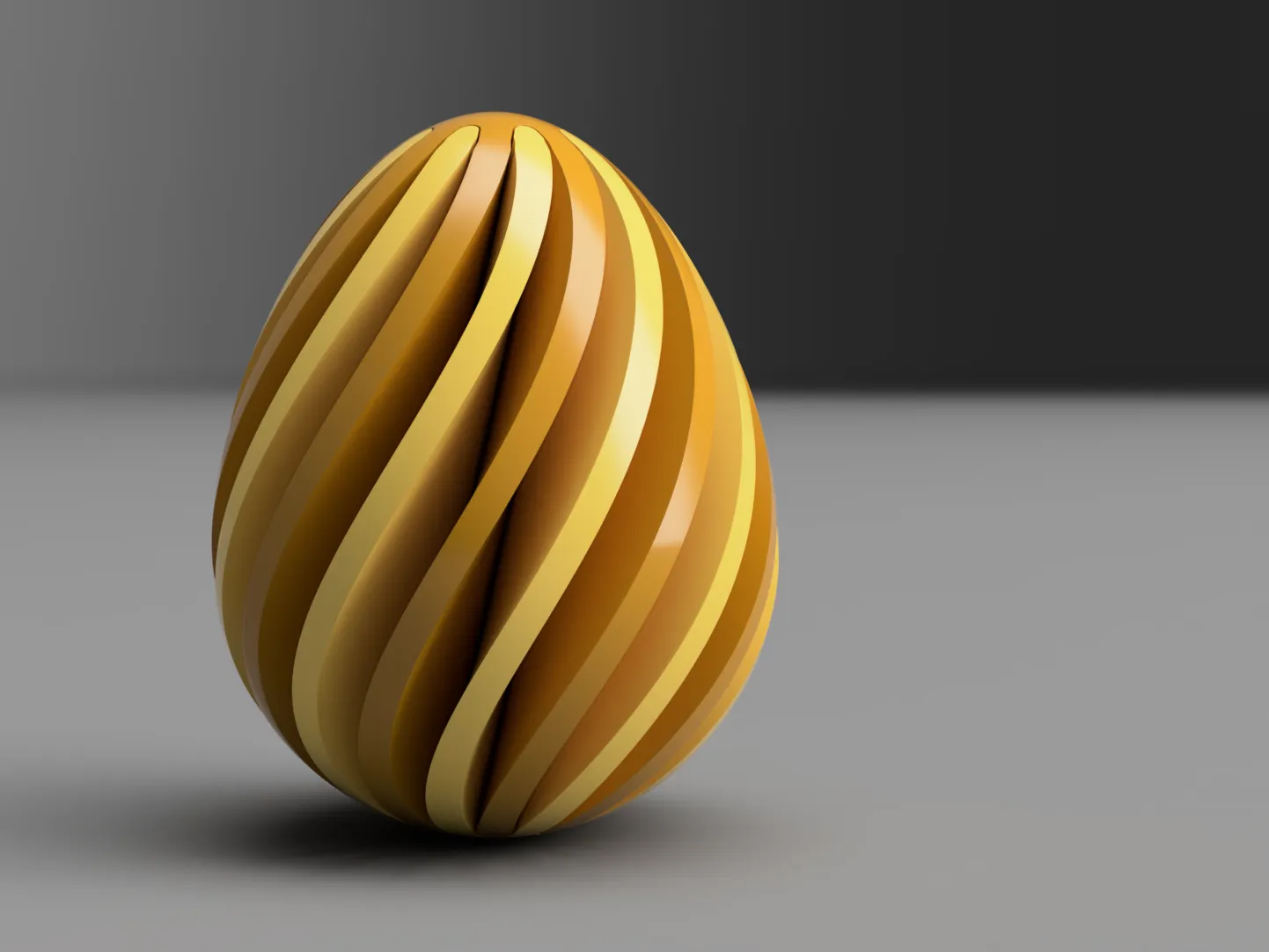 Spiral-Osterei Deko | Modernes Design-Ei zum Ineinanderstecken - image6 Spiral-Osterei Deko | Modernes Design-Ei zum Ineinanderstecken – Bild 7