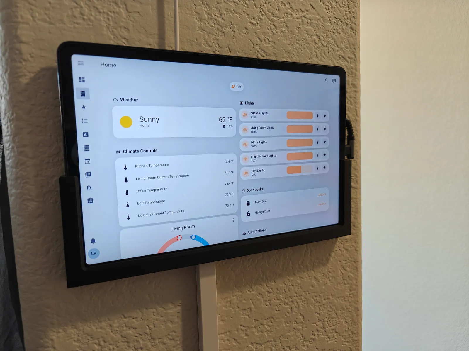 Samsung Galaxy Tab S7 Wandhalterung | Tablet Smart Home Mount
