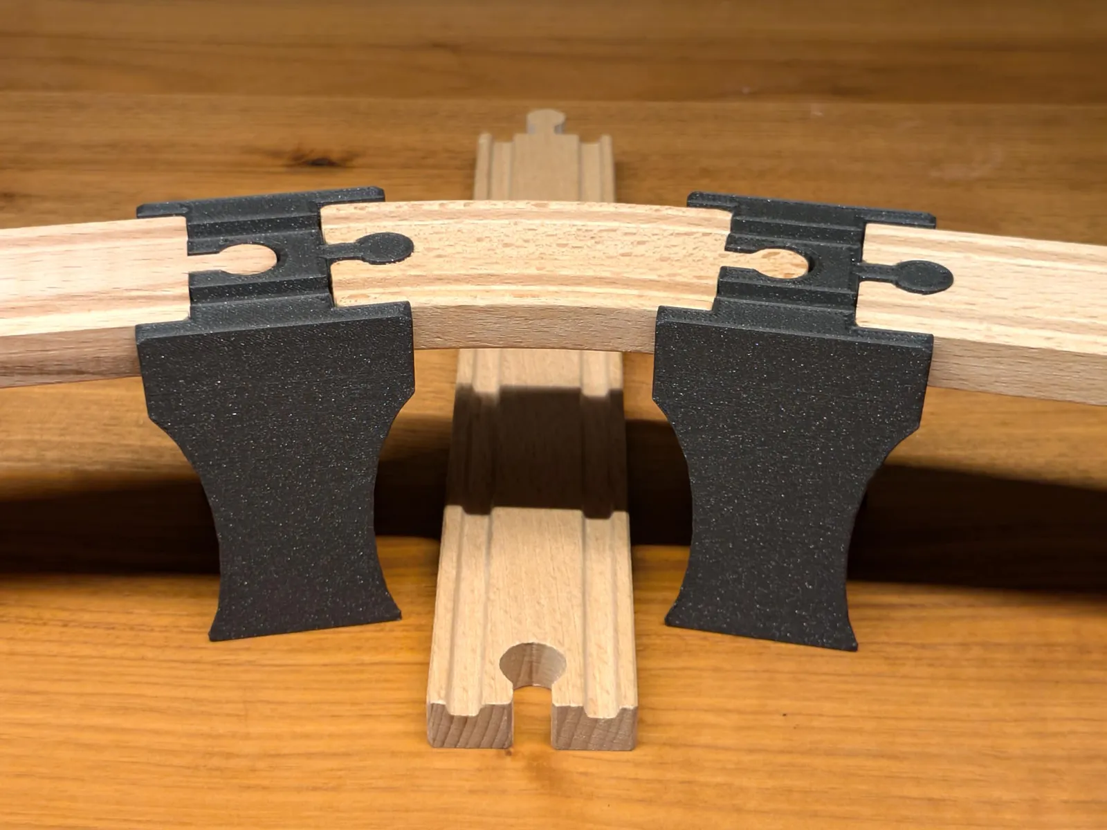 Brio Brückenpfeiler Adapter | Holzeisenbahn Zubehör