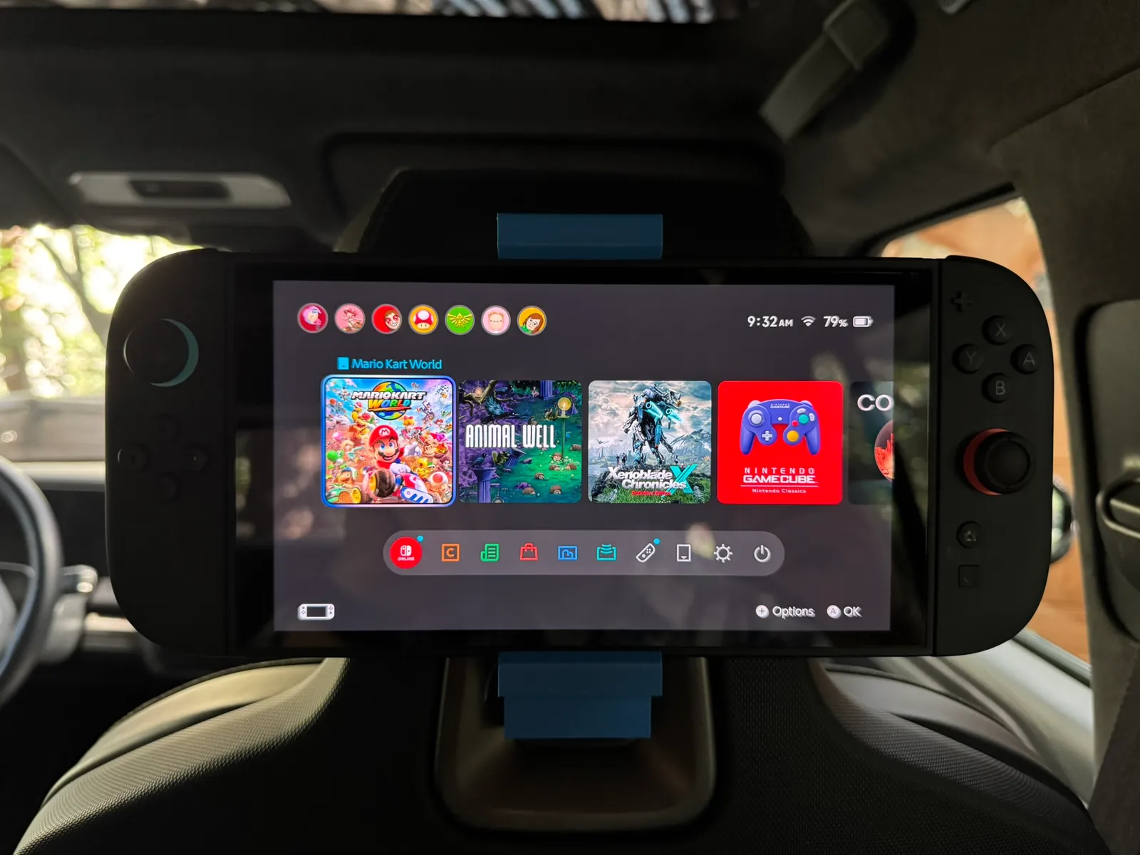 Rivian Nintendo Switch Halterung 2.0 | Gaming Kopfstützen-Mount