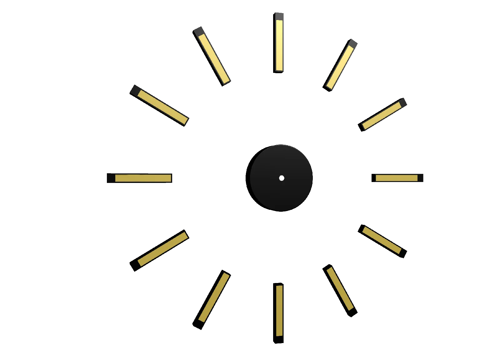 Moderne Wanduhr minimalistisch | Design Wanddeko - image3 Moderne Wanduhr minimalistisch | Design Wanddeko – Bild 3
