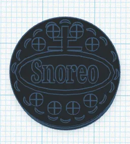 Oreo Kordelstopper Bead | Stylischer Kordel-Organizer