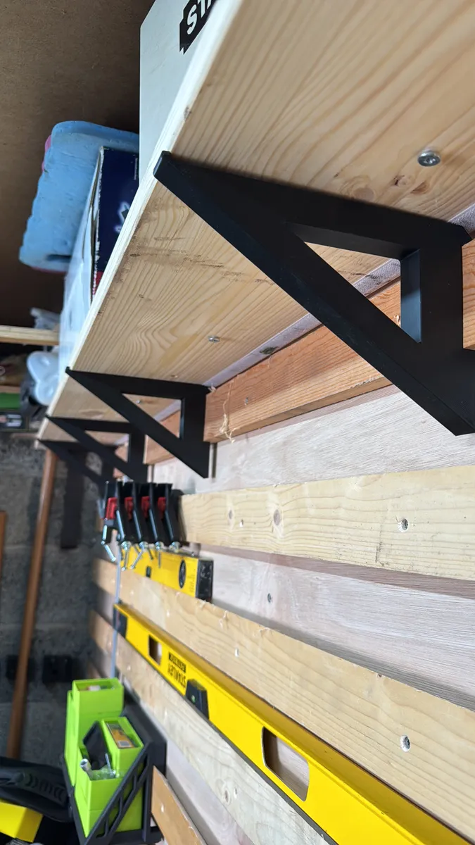 French Cleat Regalhalterung | Werkstatt-Organisation