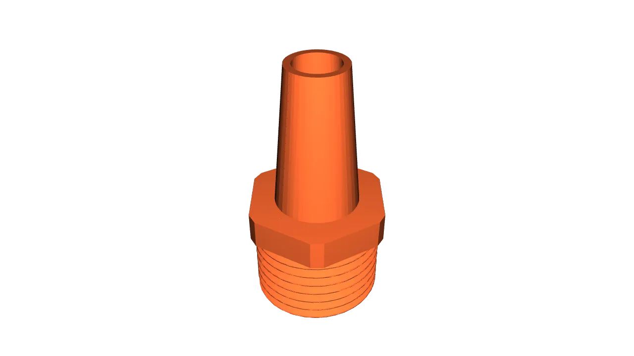 Trompeten Reinigungsdüse | Adapter für Brauseschlauch - image2 Trompeten Reinigungsdüse | Adapter für Brauseschlauch – Bild 2