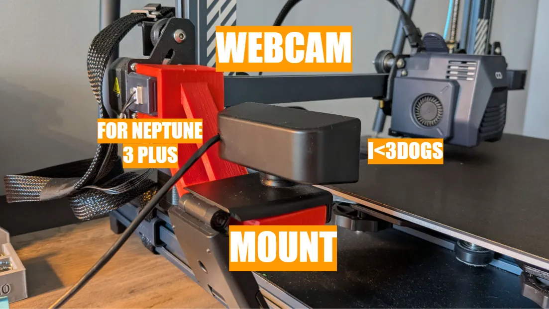 Elegoo Neptune 3 Webcam Halterung | Nexigo N660 Mount