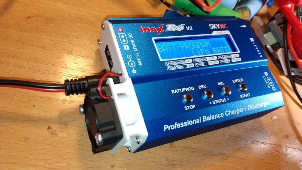 IMAX B6 V2 Lüfter-Halterung | Aktive Kühlung Upgrade