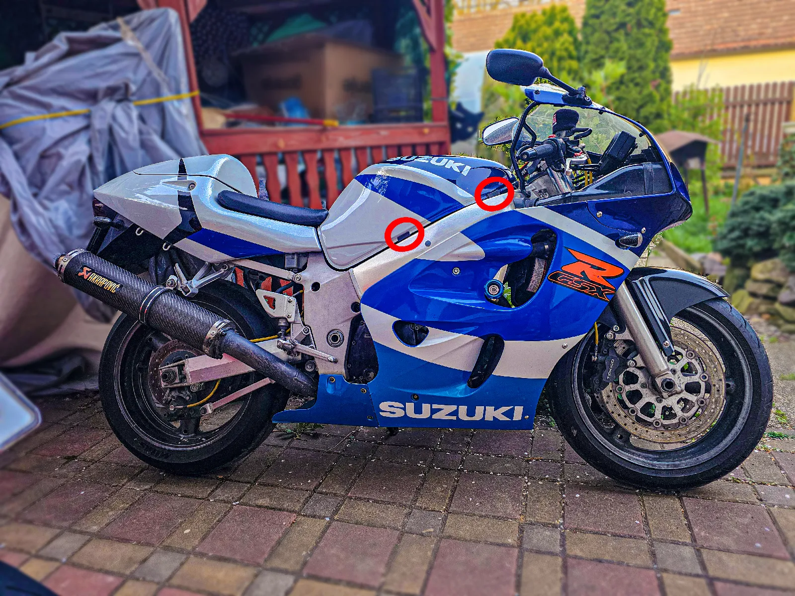 Suzuki GSX-R SRAD Tank-Dämpfer | Ersatzteil Motorrad