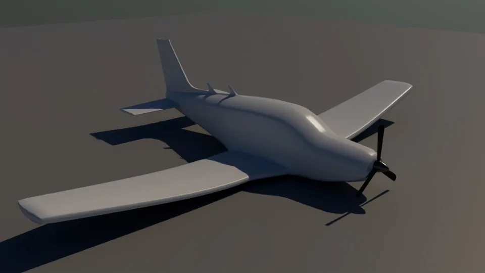 Piper Arrow Turbo Flugzeugmodell | Deko-Miniatur für Sammler