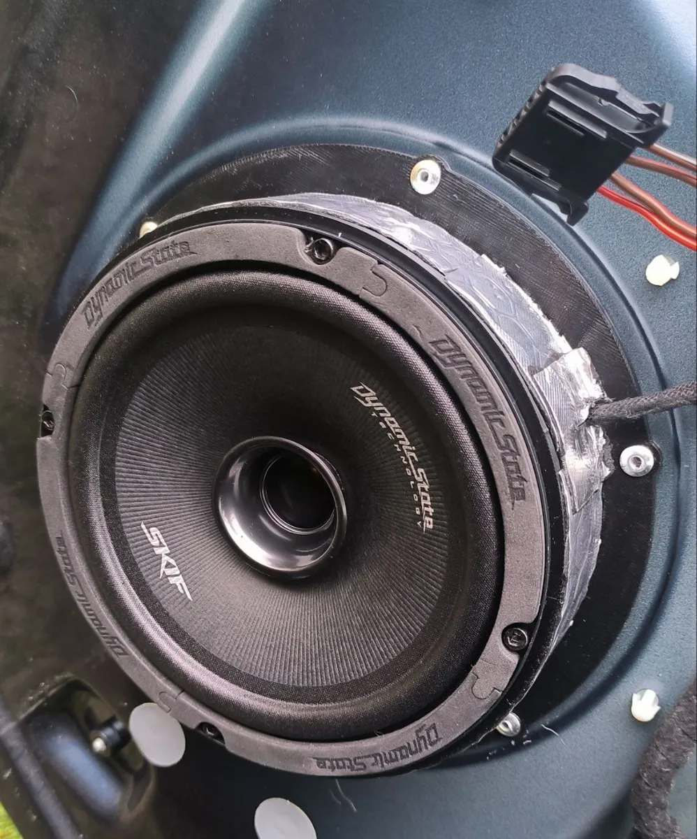 VW Golf 5 Plus Lautsprecher Adapter | 16.5cm Door Pods