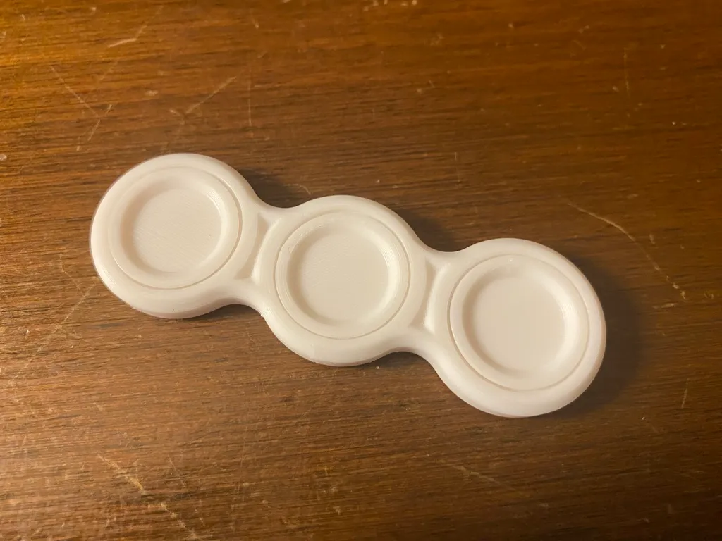 Linear Triple Axis Spinner | Fidget Toy Fingerspiel