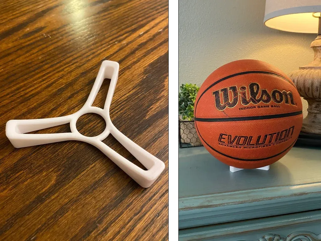 Basketball Ständer Minimalistisch | Ballhalter Display